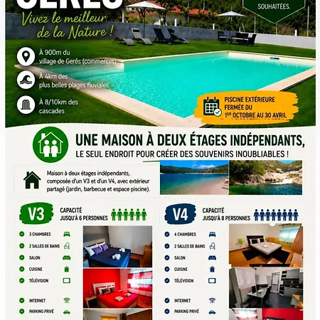 Casas Manos Nevoa Διαμέρισμα *